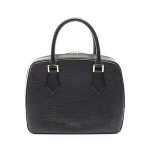 Louis Vuitton Sablon handbag Epi leather black